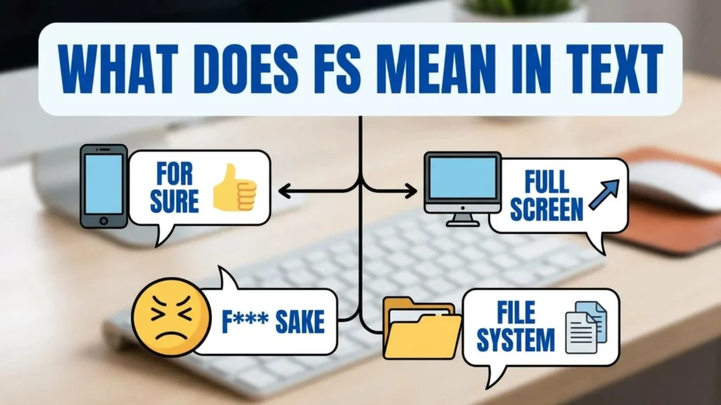 what does fs mean in text