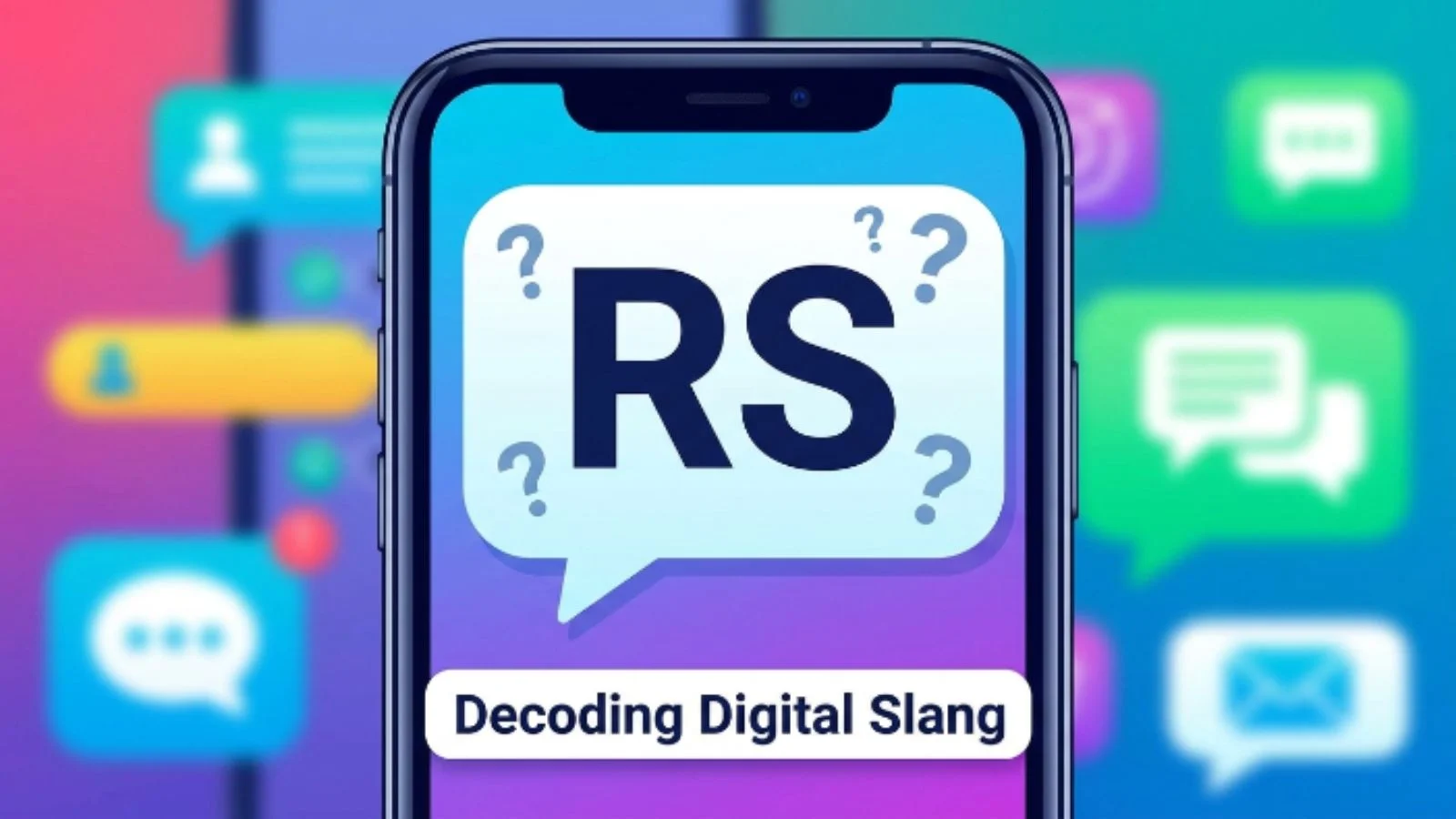 what does rs mean in text