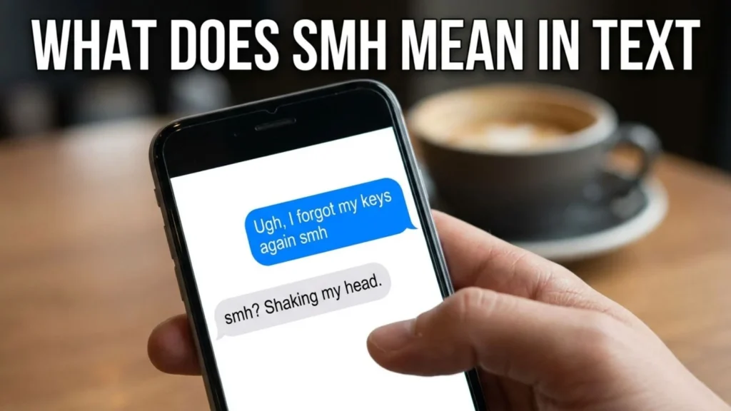 what does smh mean in text