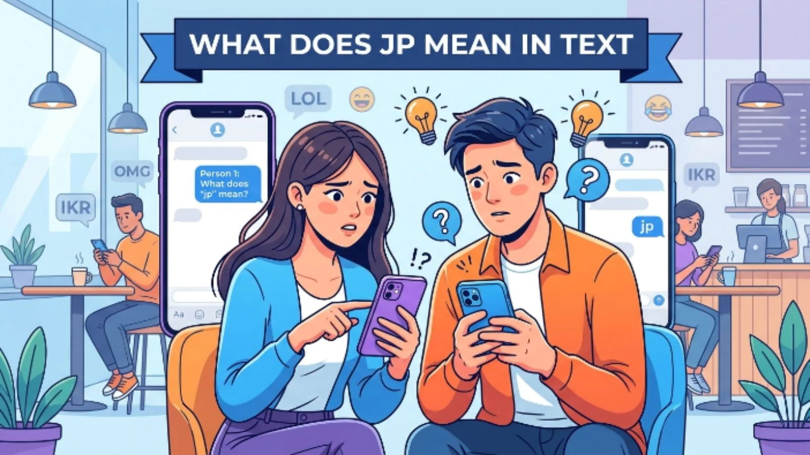what does jp mean in text