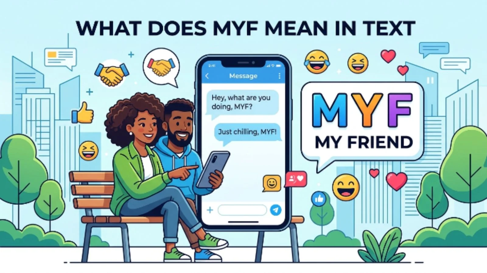 what does myf mean in text