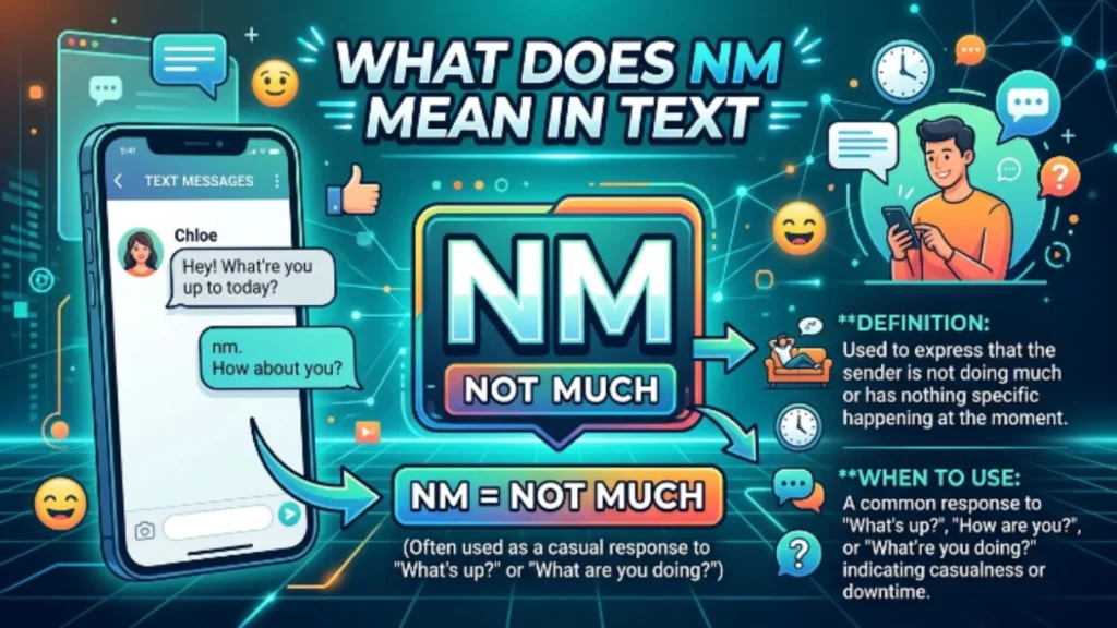 what does nm mean in text