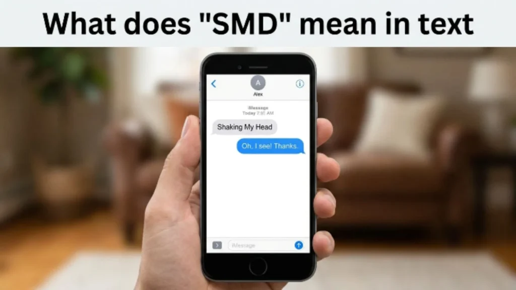 what does smd mean in text