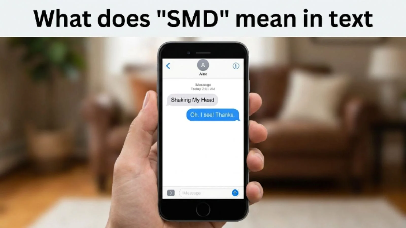 what does smd mean in text