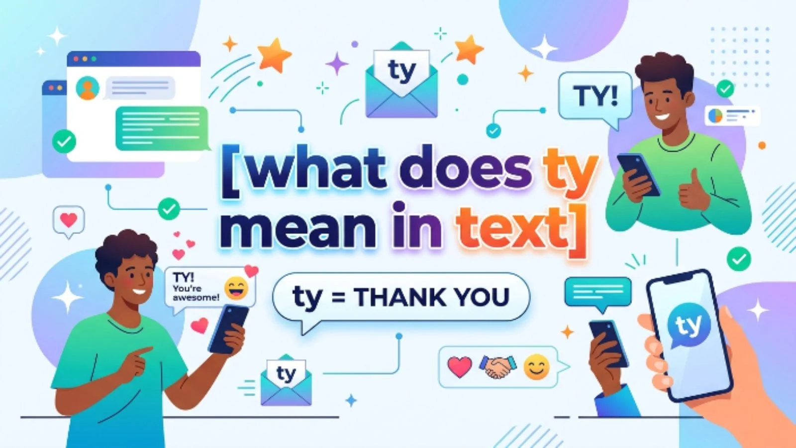 what does ty mean in text