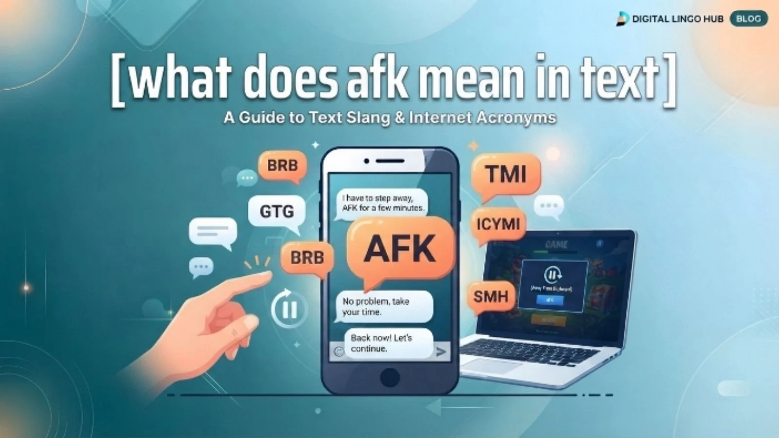 what does afk mean in text