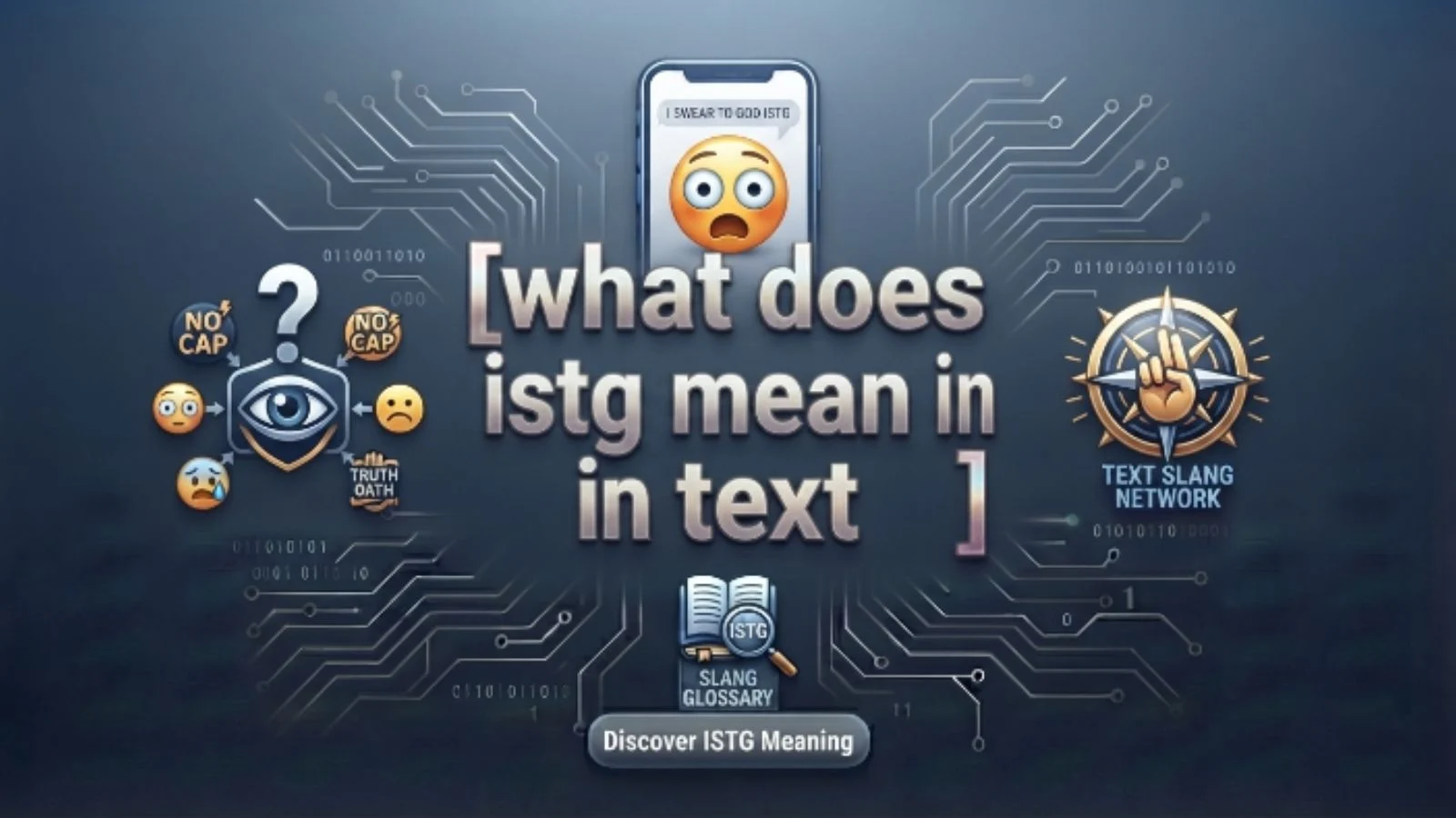 what does istg mean in text