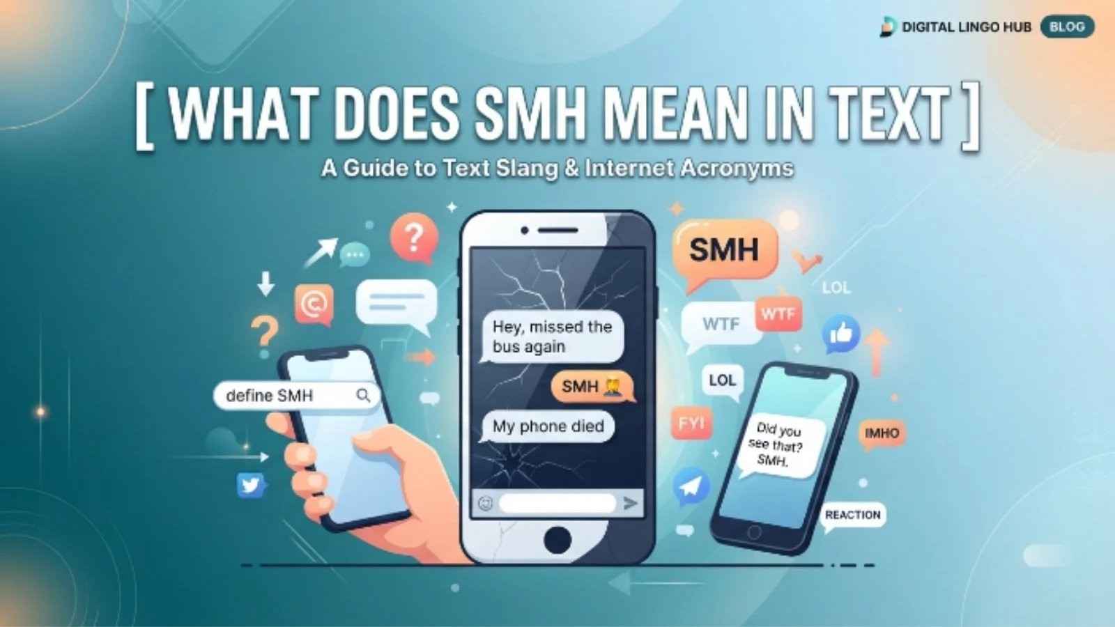 _what does smh mean in text