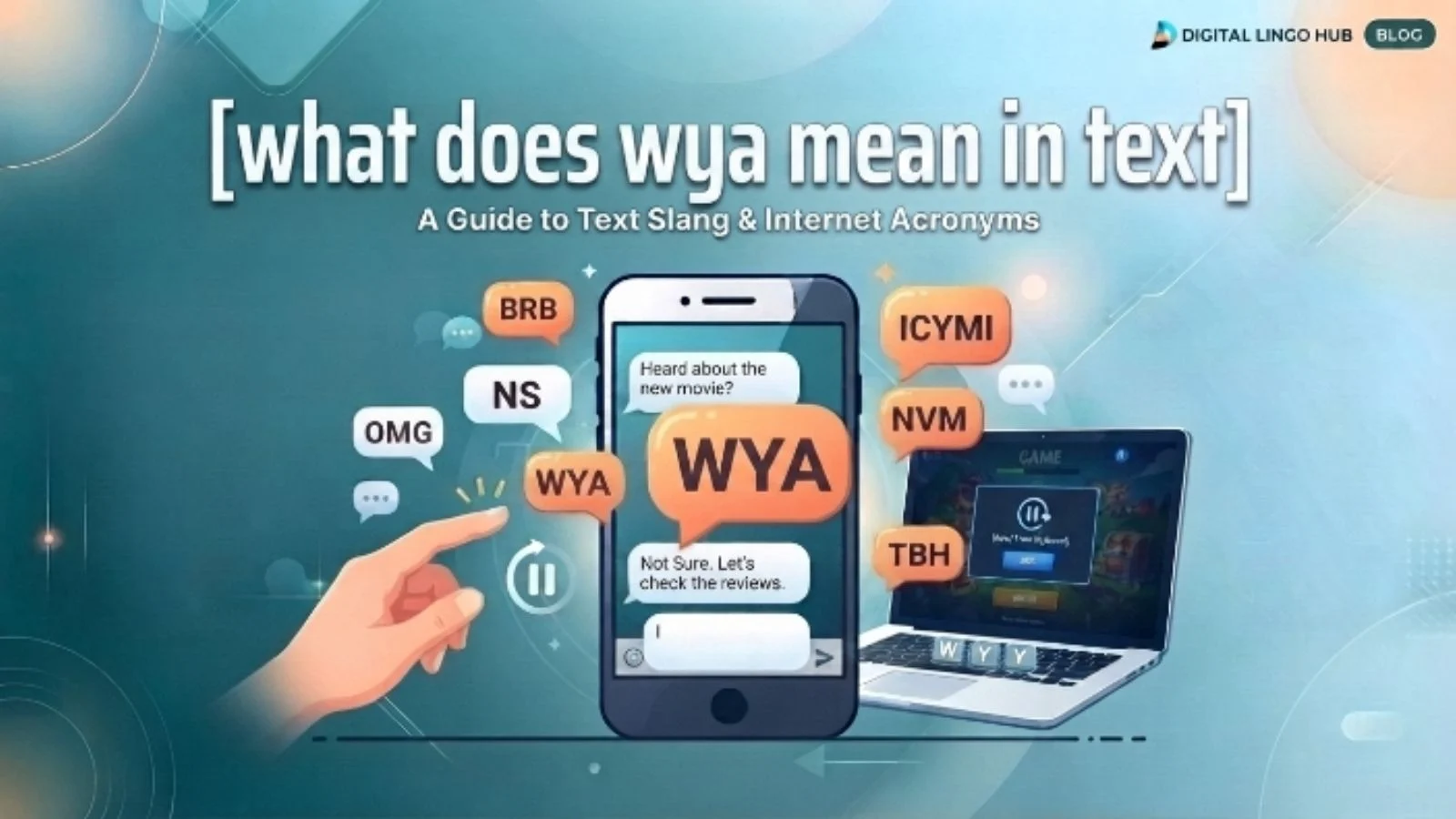 what does wya mean in text