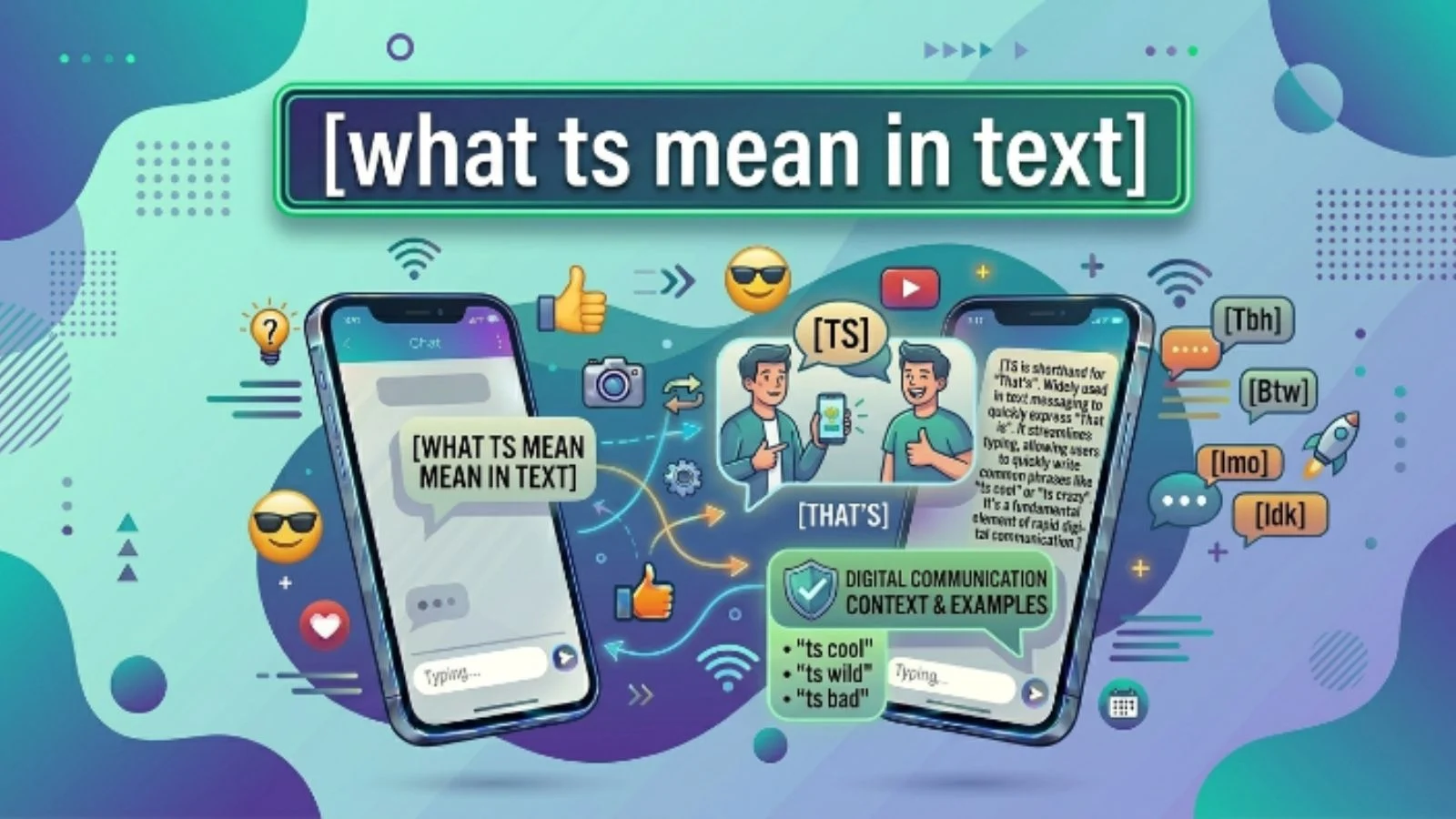 what ts mean in text