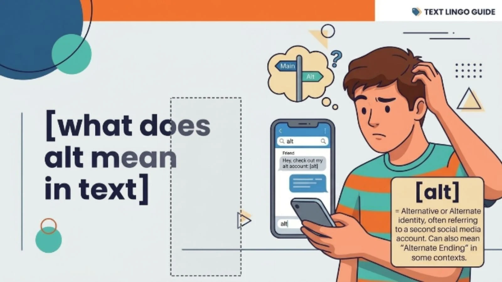 what does alt mean in text