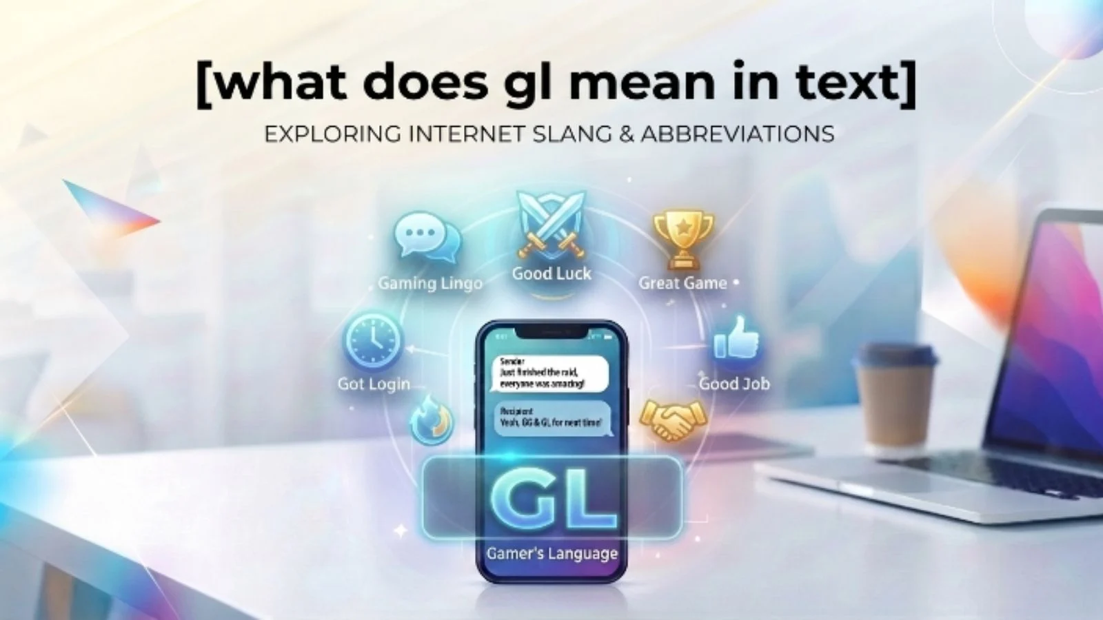 what does gl mean in text