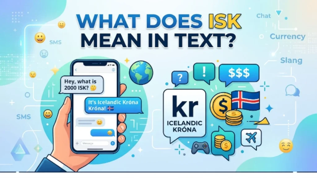 what does isk mean in text