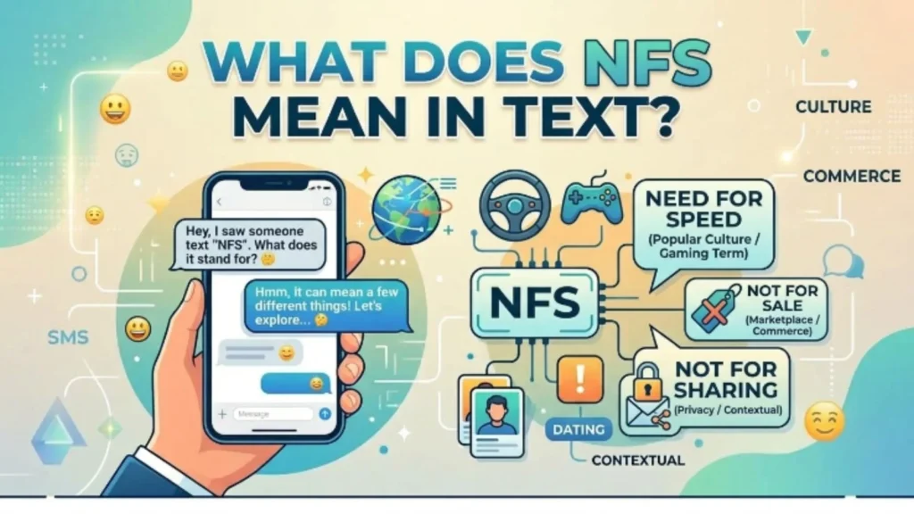 what nfs mean in text