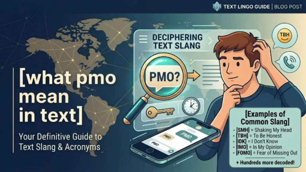 what pmo mean in text
