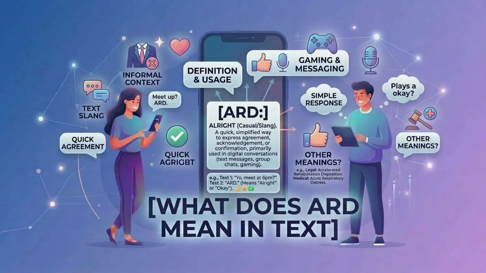 what does ard mean in text