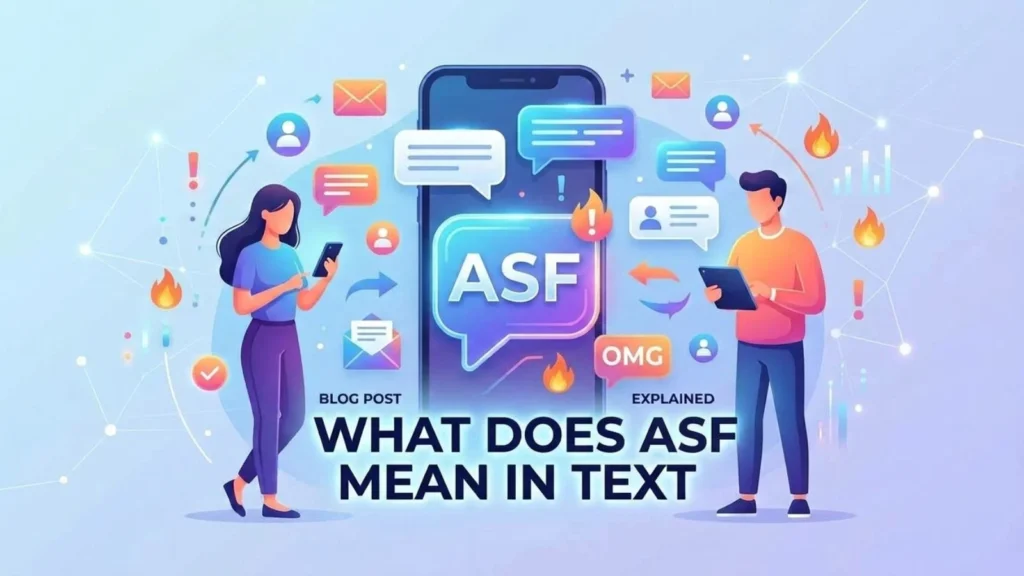 what does asf mean in text