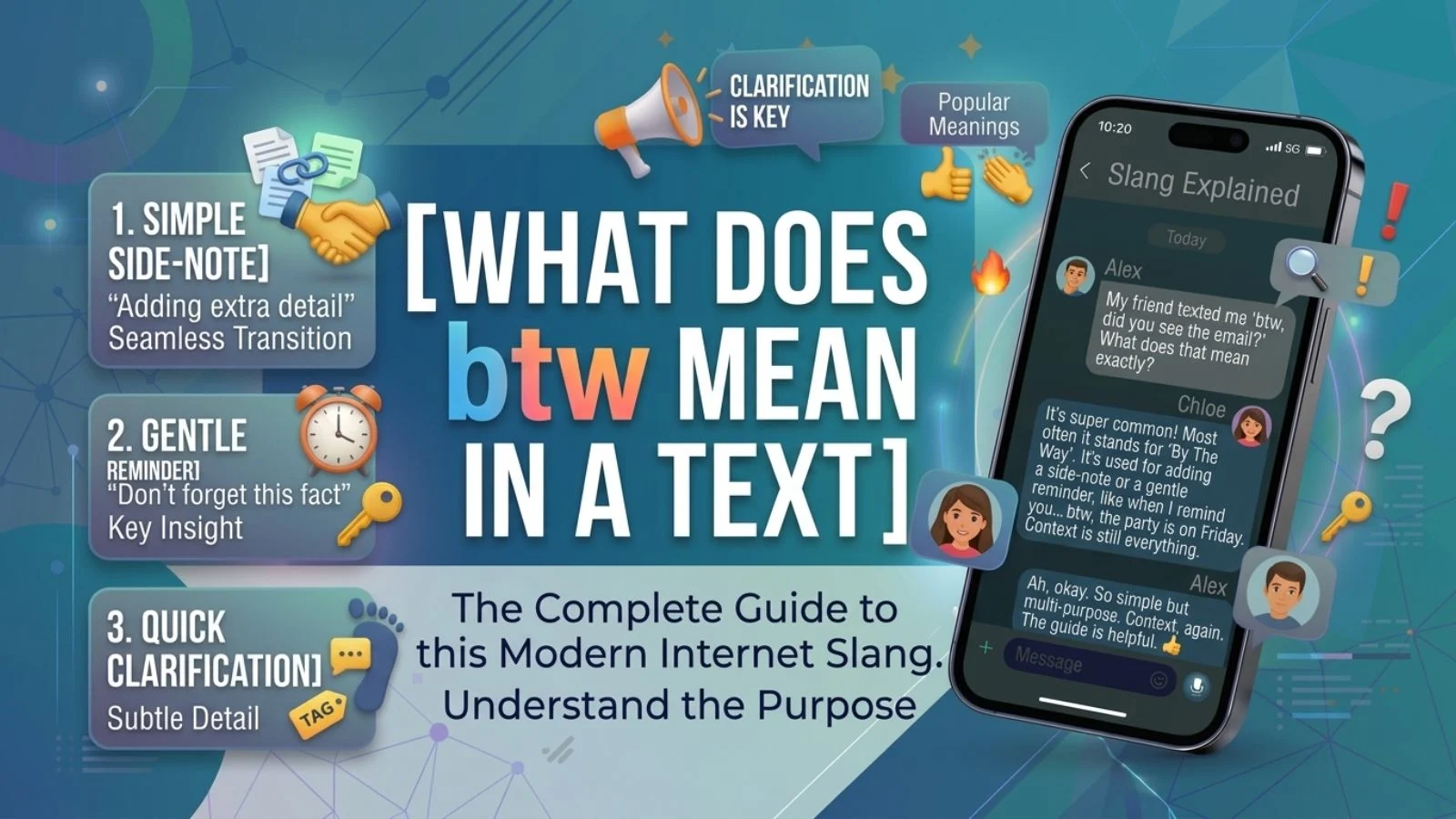 what does btw mean in a text