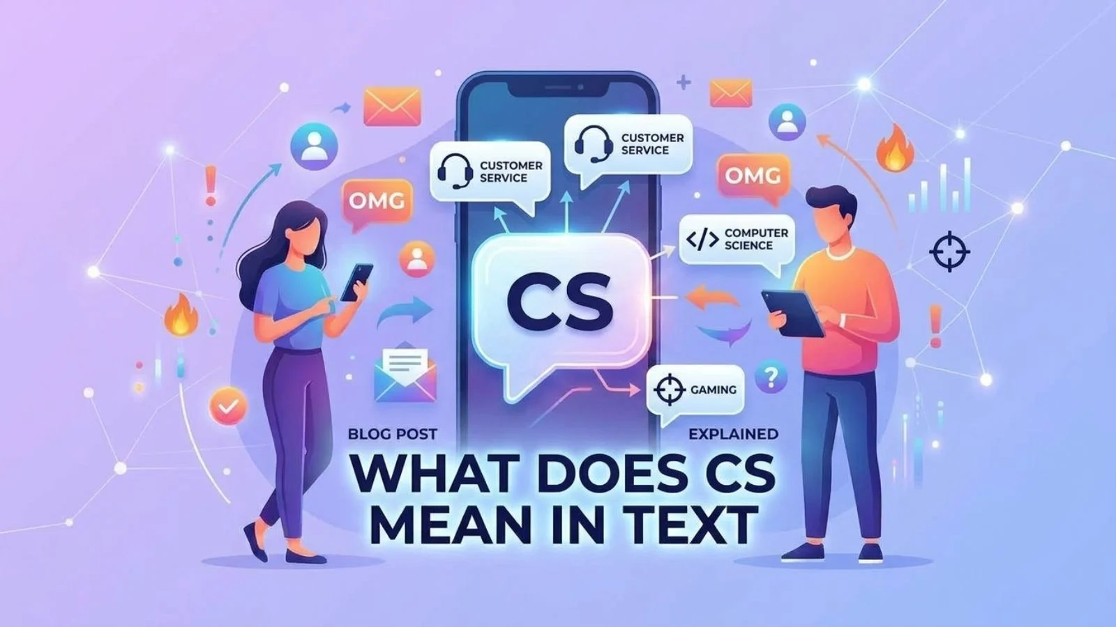 what does cs mean in text