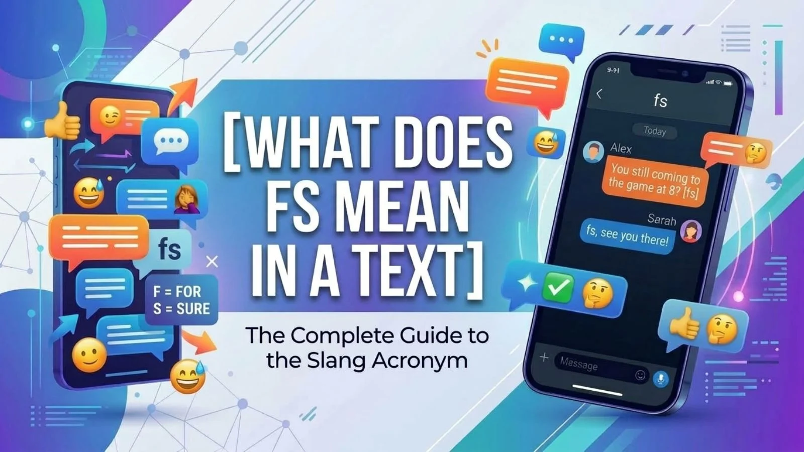 what does fs mean in a text