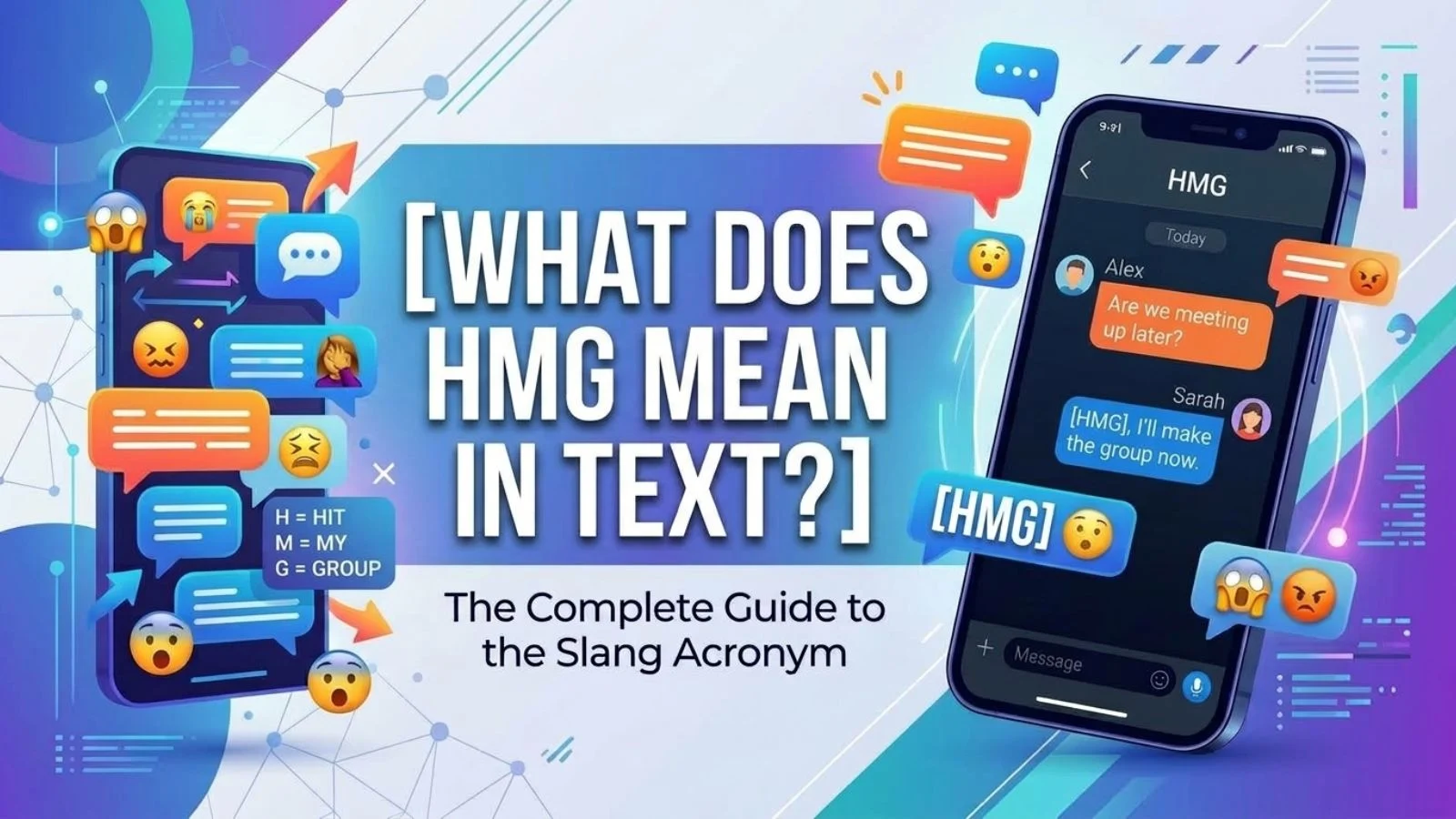 what does hmg mean in text
