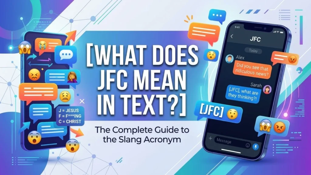 what does jfc mean in text