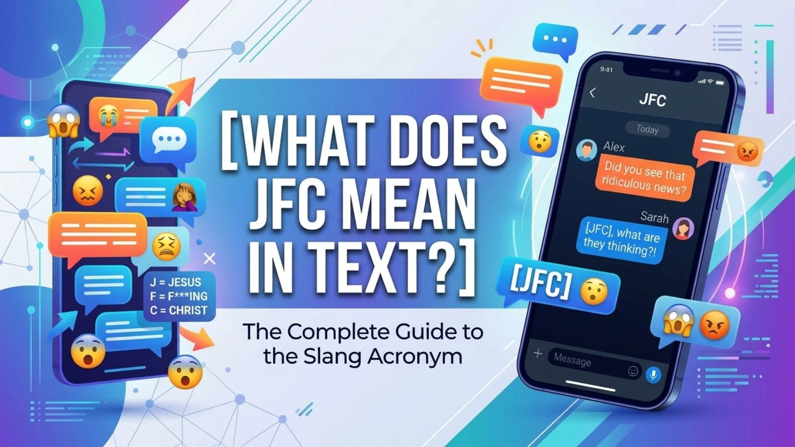 what does jfc mean in text