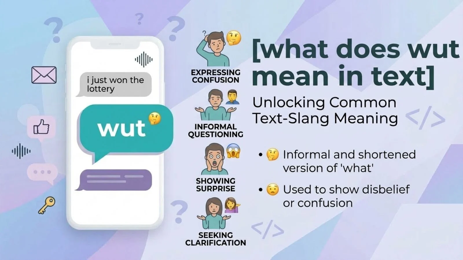 what does wut mean in text